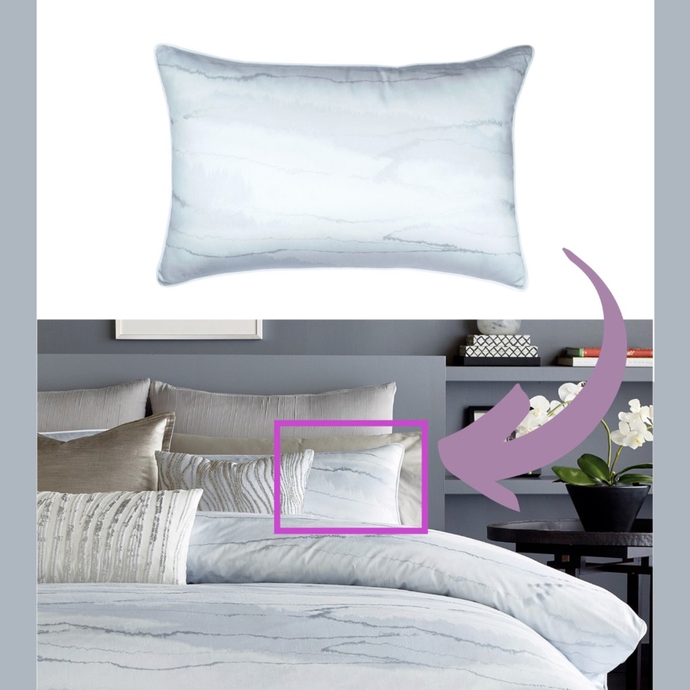 NIB Donna Karan‎ Collection [ 1 ] Standard / Queen Aire Pillow Sham